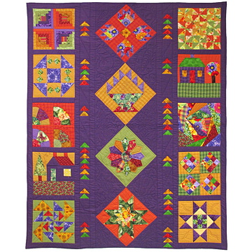 fresh produce sampler quilt by jean wells