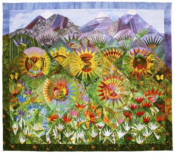 the wedding garden quilt by jean wells